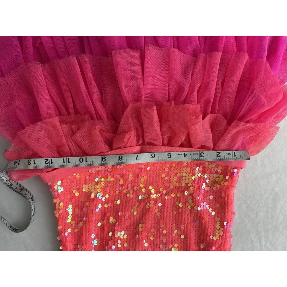 Girls Dance Costume. No Size, Measurements Added. Size 6-7?‎ 0357